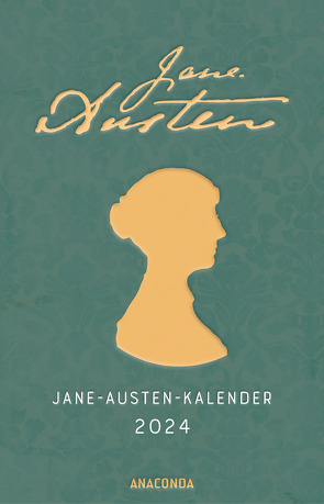 Taschenkalender Jane Austen 2024 von Anaconda Verlag, Hugh,  Thomson
