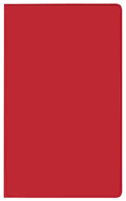 Taschenkalender Modus geheftet PVC rot 2024 von Korsch Verlag