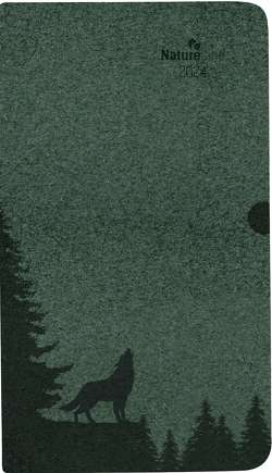 Taschenkalender Nature Line Pine 2024 – Taschen-Kalender 9×15,6 cm – 1 Woche 2 Seiten – 128 Seiten – Umwelt-Kalender – mit Hardcover – Alpha Edition