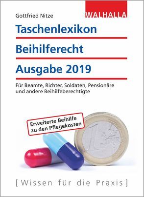 Taschenlexikon Beihilferecht Ausgabe 2019 von Nitze,  Gottfried