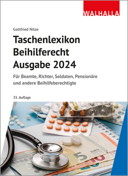 Taschenlexikon Beihilferecht Ausgabe 2024 von Mischlewitz,  Thomas, Nitze,  Gottfried