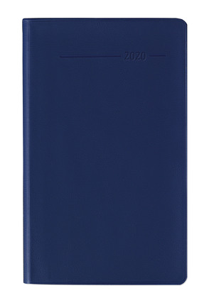 Taschenplaner PVC blau 2020 – Bürokalender – Taschenplaner (9,5 x 16) – 32 Seiten – separates Adressheft – Terminplaner – Notizheft von ALPHA EDITION