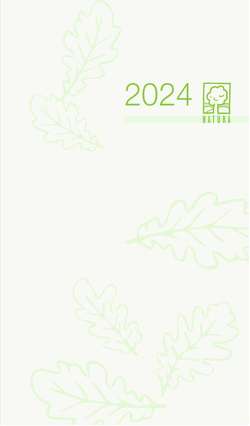Taschenplaner Recycling 2024 8,8×15,2 cm