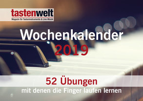 Tastenwelt Wochenkalender 2019