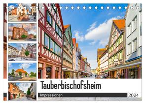 Tauberbischofsheim Impressionen (Tischkalender 2024 DIN A5 quer), CALVENDO Monatskalender von Meutzner,  Dirk