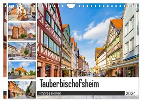 Tauberbischofsheim Impressionen (Wandkalender 2024 DIN A4 quer), CALVENDO Monatskalender von Meutzner,  Dirk