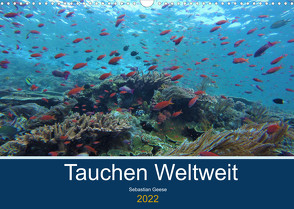 Tauchplätze Weltweit (Wandkalender 2022 DIN A3 quer) von Geese,  Sebastian