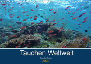 Tauchplätze Weltweit (Wandkalender 2022 DIN A4 quer) von Geese,  Sebastian