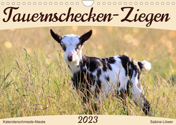 Tauernschecken-Ziegen (Wandkalender 2023 DIN A4 quer) von Löwer,  Sabine