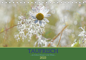 Taufrisch … am frühen Morgen in der Wiese (Tischkalender 2023 DIN A5 quer) von GUGIGEI