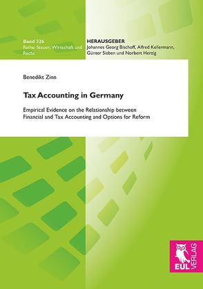 Tax Accounting in Germany von Zinn,  Benedikt