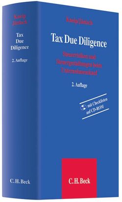 Tax Due Diligence von Jänisch,  Christian, Kneip,  Christoph