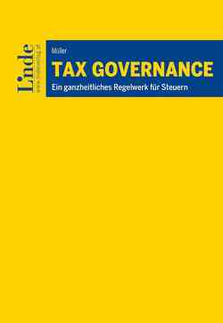 Tax Governance von Müller,  Eduard