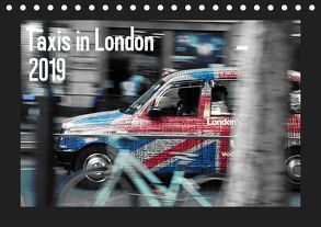 Taxis in London (Tischkalender 2019 DIN A5 quer) von Silberstein,  Reiner
