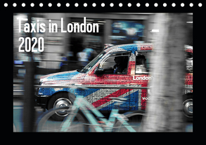 Taxis in London (Tischkalender 2020 DIN A5 quer) von Silberstein,  Reiner