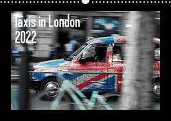 Taxis in London (Wandkalender 2022 DIN A3 quer) von Silberstein,  Reiner