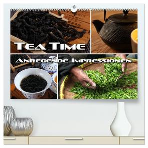 Tea Time – anregende Impressionen (hochwertiger Premium Wandkalender 2024 DIN A2 quer), Kunstdruck in Hochglanz von Bleicher,  Renate
