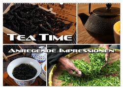 Tea Time – anregende Impressionen (Wandkalender 2024 DIN A2 quer), CALVENDO Monatskalender von Bleicher,  Renate