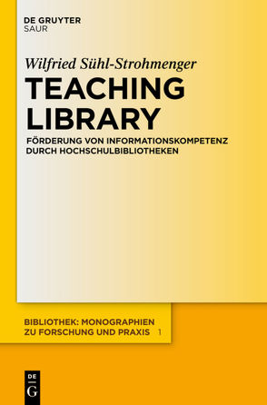 Teaching Library von Sühl-Strohmenger,  Wilfried
