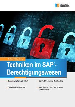 Techniken im SAP – Berechtigungswesen von Klüppelberg,  Bernd
