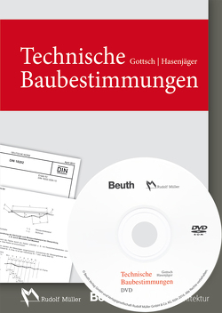 Technische Baubestimmungen – DVD Grundwerk Mehrplatzlizenz unbegrenzt von Gottsch,  Hans, Hasenjäger,  Siegfried