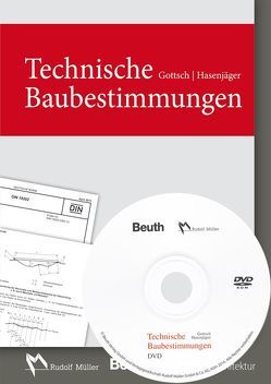 Technische Baubestimmungen – DVD Grundwerk Mehrplatzlizenz 1 bis 3 von Gottsch,  Hans, Hasenjäger,  Siegfried