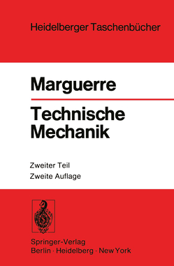 Technische Mechanik von Marguerre,  K.