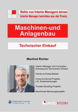 Technischer Einkauf im Maschinen- und Anlagenbau von Richter,  Manfred