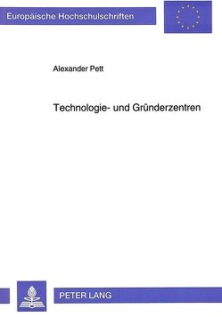 Technologie- und Gründerzentren von Pett,  Alexander