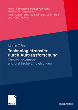 Technologietransfer durch Auftragsforschung von Zißler,  Martin