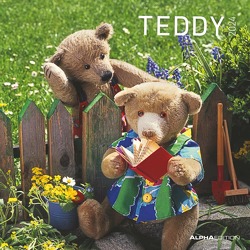Teddy 2024 – Broschürenkalender 30×30 cm (30×60 geöffnet) – Kalender mit Platz für Notizen – Bildkalender – Wandkalender – mit herausnehmbarem Poster
