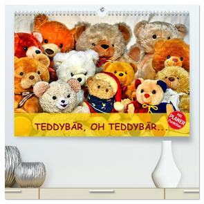 TEDDYBÄR, OH TEDDYBÄR… (hochwertiger Premium Wandkalender 2024 DIN A2 quer), Kunstdruck in Hochglanz von Chrystal,  Jennifer
