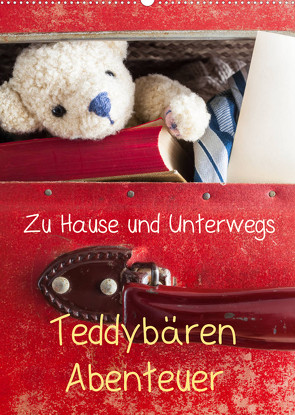 Teddybären Abenteuer – Zu Hause und Unterwegs (Wandkalender 2023 DIN A2 hoch) von 75tiks