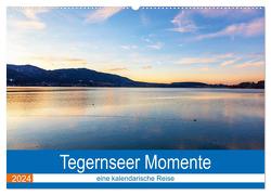 Tegernseer Momente (Wandkalender 2024 DIN A2 quer), CALVENDO Monatskalender von Rosier (Videografic),  Thomas