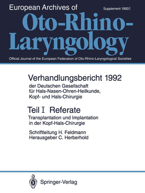 Teil I: Referate von Feldmann,  H., Herberhold,  Claus