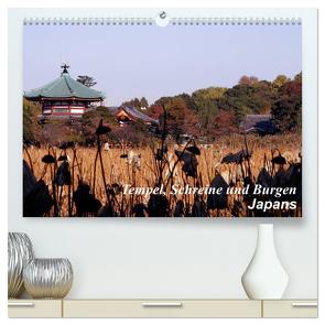 Tempel, Schreine und Burgen Japans (hochwertiger Premium Wandkalender 2024 DIN A2 quer), Kunstdruck in Hochglanz von Irlenbusch,  Roland