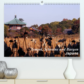 Tempel, Schreine und Burgen Japans (Premium, hochwertiger DIN A2 Wandkalender 2023, Kunstdruck in Hochglanz) von Irlenbusch,  Roland