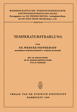 Temperaturstrahlung von Pepperhoff,  Werner