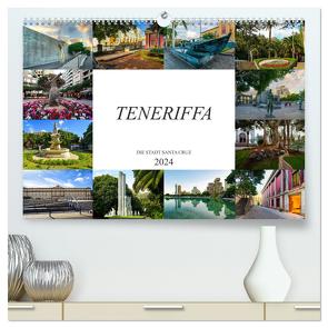 Teneriffa – Die Stadt Santa Cruz (hochwertiger Premium Wandkalender 2024 DIN A2 quer), Kunstdruck in Hochglanz von Meutzner,  Dirk