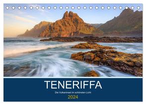 Teneriffa – Die Vulkaninsel im schönsten Licht (Tischkalender 2024 DIN A5 quer), CALVENDO Monatskalender von Büchler und Christine Berkhoff,  Martin