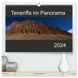 Teneriffa im Panorama (hochwertiger Premium Wandkalender 2024 DIN A2 quer), Kunstdruck in Hochglanz von Linden,  Paul