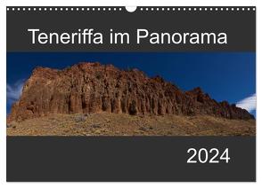 Teneriffa im Panorama (Wandkalender 2024 DIN A3 quer), CALVENDO Monatskalender von Linden,  Paul