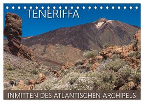 Teneriffa – Inmitten des Atlantischen Archipels (Tischkalender 2024 DIN A5 quer), CALVENDO Monatskalender von Kuhnert,  Christian