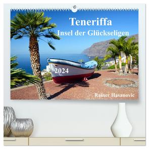 Teneriffa – Insel der Glückseligen (hochwertiger Premium Wandkalender 2024 DIN A2 quer), Kunstdruck in Hochglanz von by Rainer Hasanovic,  www.teneriffaurlaub.es