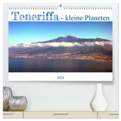 Teneriffa – kleine Planeten (hochwertiger Premium Wandkalender 2024 DIN A2 quer), Kunstdruck in Hochglanz von Wildner - Dienstleistungsdrohne.de,  Jens