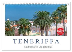 TENERIFFA – Zauberhafte Vulkaninsel (Tischkalender 2024 DIN A5 quer), CALVENDO Monatskalender von Meyer,  Dieter