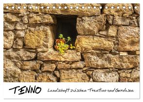 Tenno – Landschaft zwischen Trentino und Gardasee (Tischkalender 2024 DIN A5 quer), CALVENDO Monatskalender von Männel - studio-fifty-five,  Ulrich
