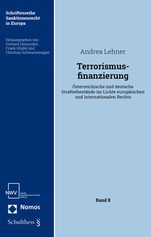 Terrorismusfinanzierung von Lehner,  Andrea