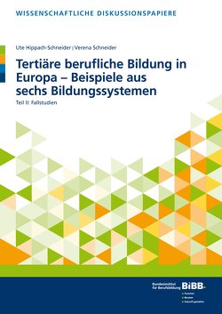 Tertiäre berufliche Bildung in Europa – Beispiele aus sechs Bildungssystemen II von Hippach-Schneider,  Ute, Schneider,  Verena