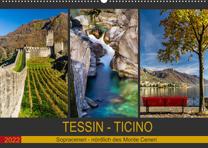 Tessin – Ticino (Wandkalender 2022 DIN A2 quer) von Caccia,  Enrico